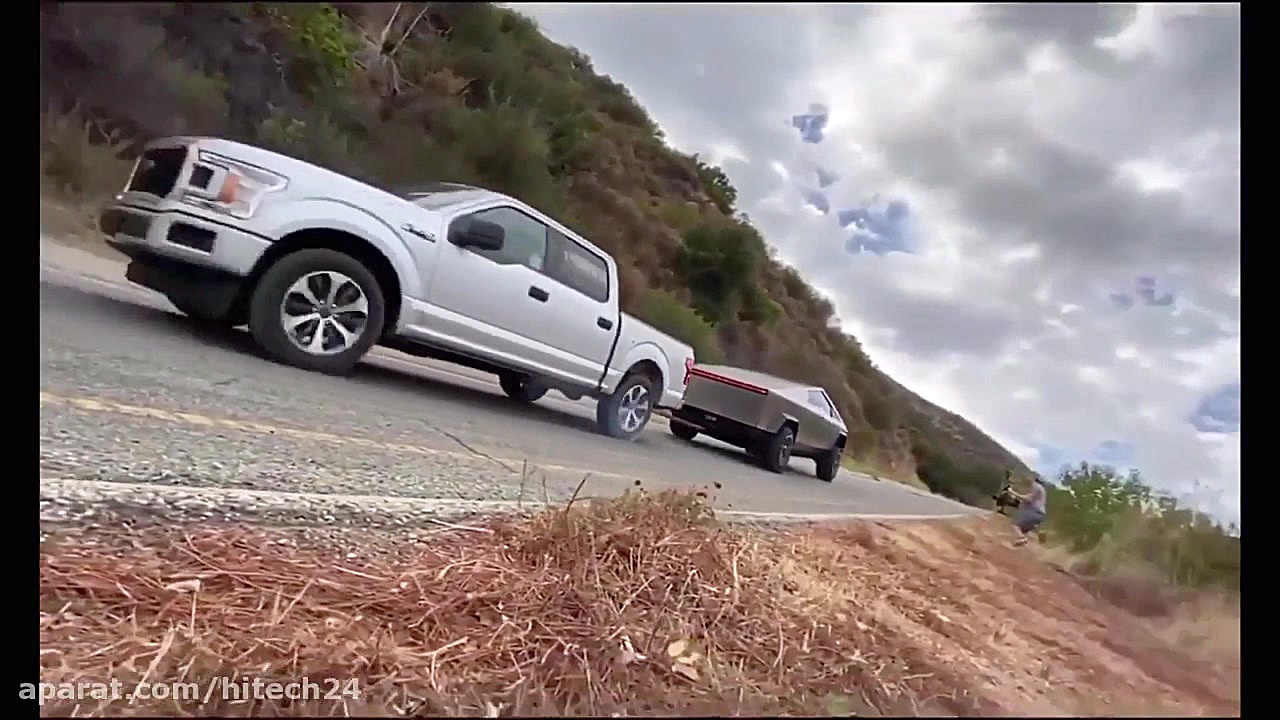 قدرت نمایی سایبرتراک تسلا در ب...