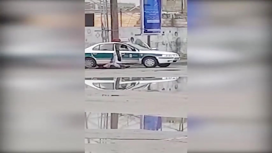 تیراندازی فرد ناشناس به پلیس د...