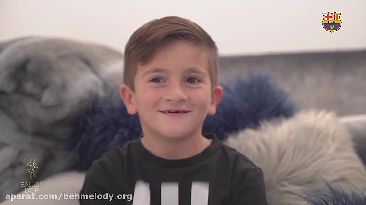 لحظه برنده شدن لیونل مسی