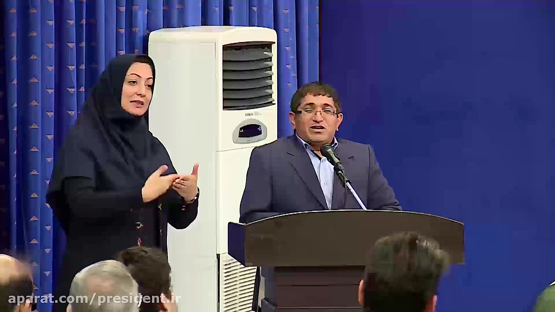 گفتگوی صمیمی تعدادی از معلولین...