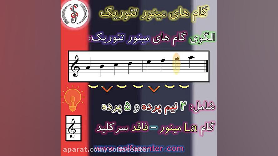 تئوری موسیقی سلفاسنتر  فصل یاز...