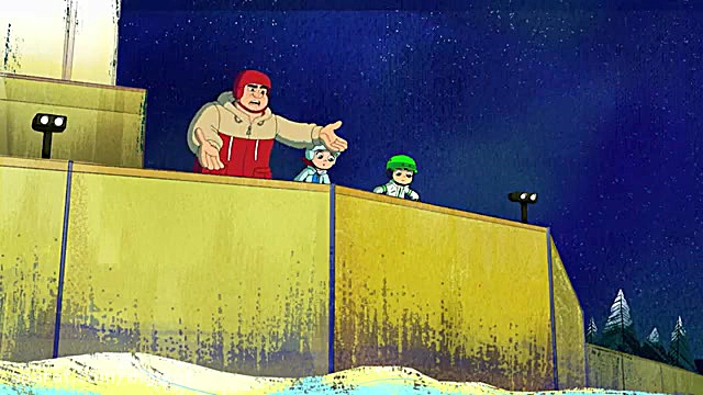 کارتون بن تن  مبارزه بن و صدای...