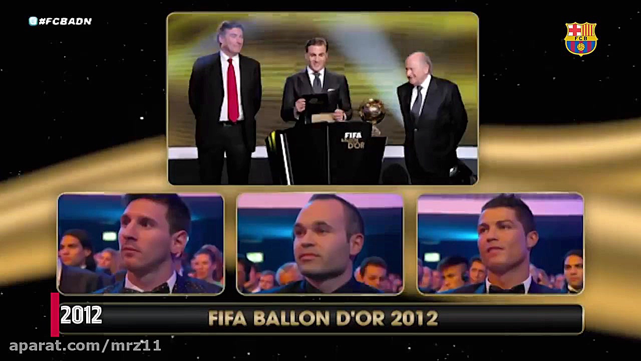 مروری بر 6 توپ طلای لیونل مسی