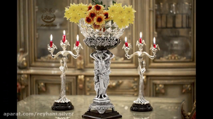 ظرف میوه شب یلدا، آینه شمعدان...