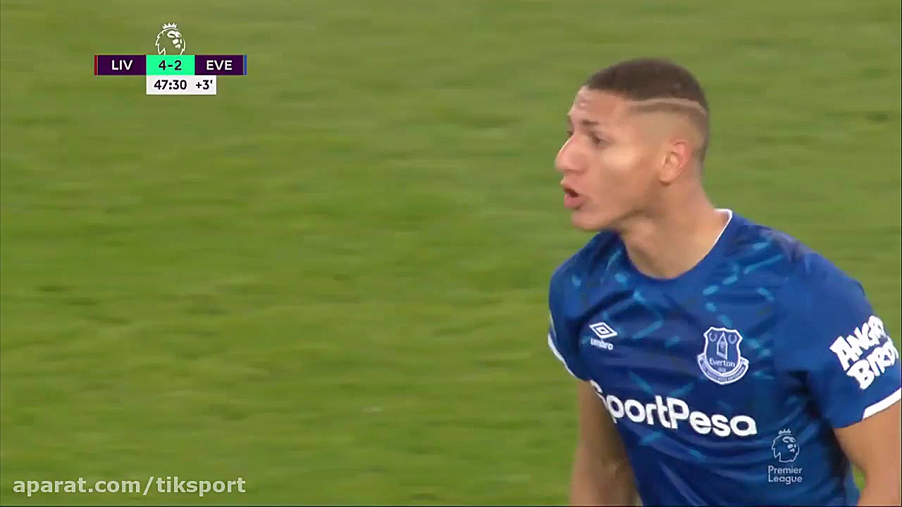 لیورپول 5  اورتون 2 ، آتش بازی...