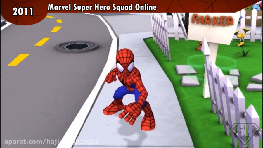 سیر تکاملی بازی مردعنکبوتی