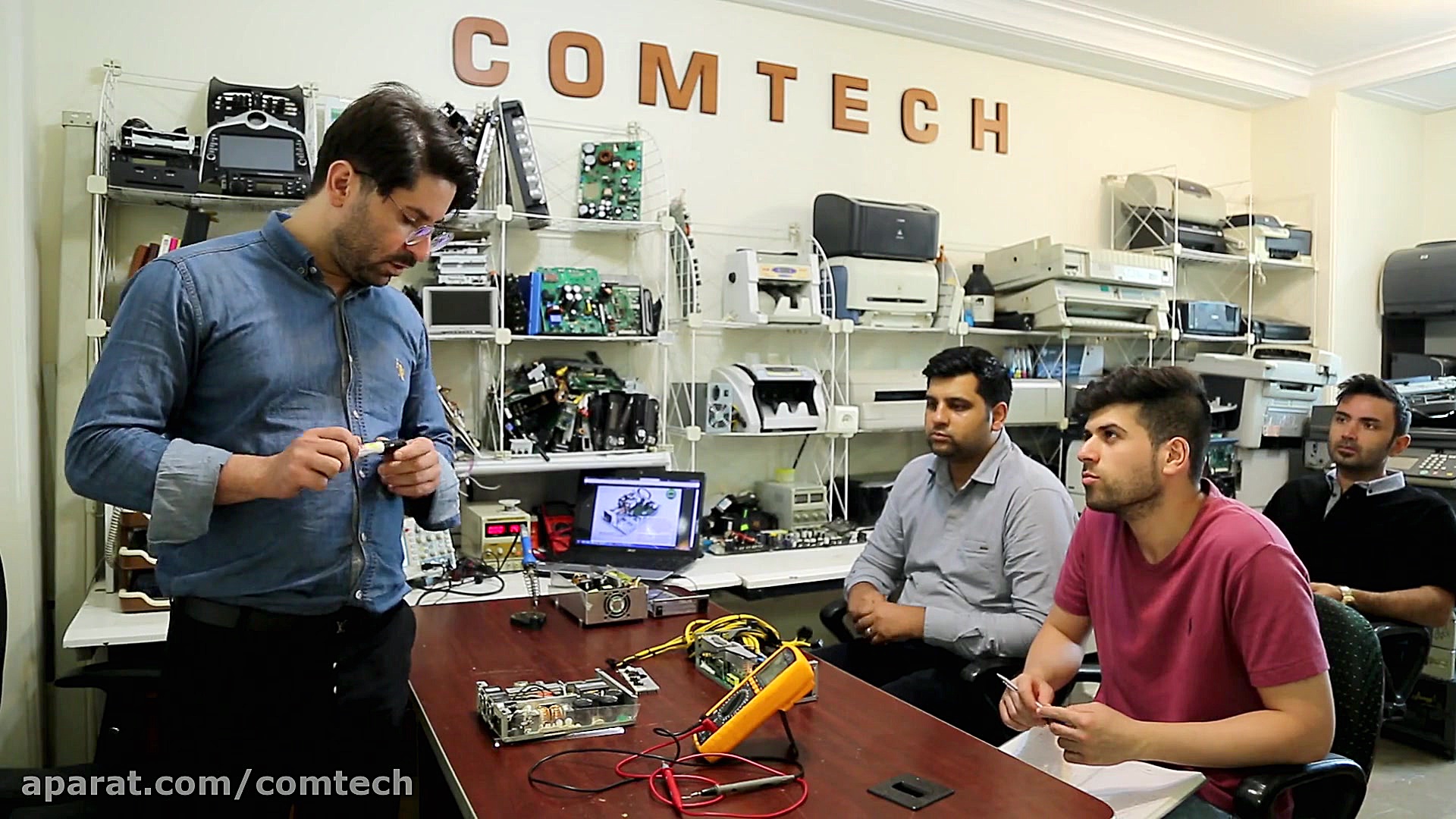 کلاس آموزش تعمیر پاور ماینر