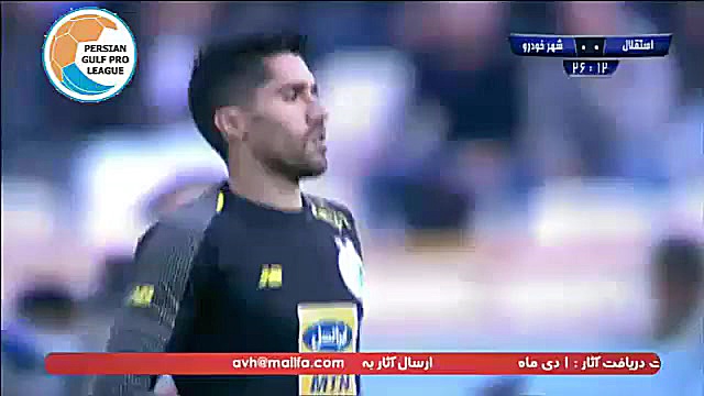 خلاصه بازی استقلال 1 0 شهر خود...