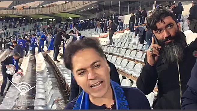 کار زیبای هواداران استقلال بعد...