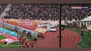 شادی پس از گل هواداران استقلال...