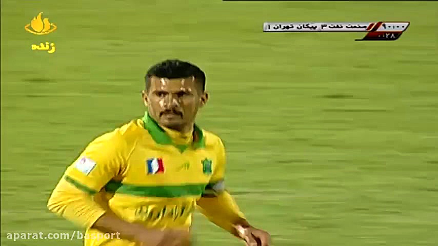 خلاصه بازی صنعت نفت آبادان 3 2...