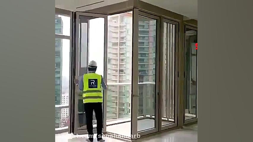 درب ريلي و درب كشويي شيشه اي