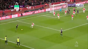 خلاصه بازی آرسنال 1 2 برایتون