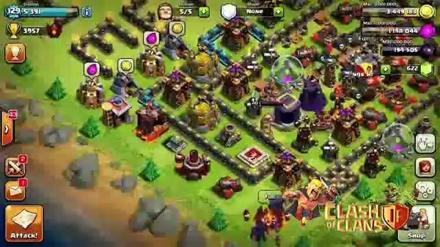 پکا یاباربرین کینگ clashofclan...