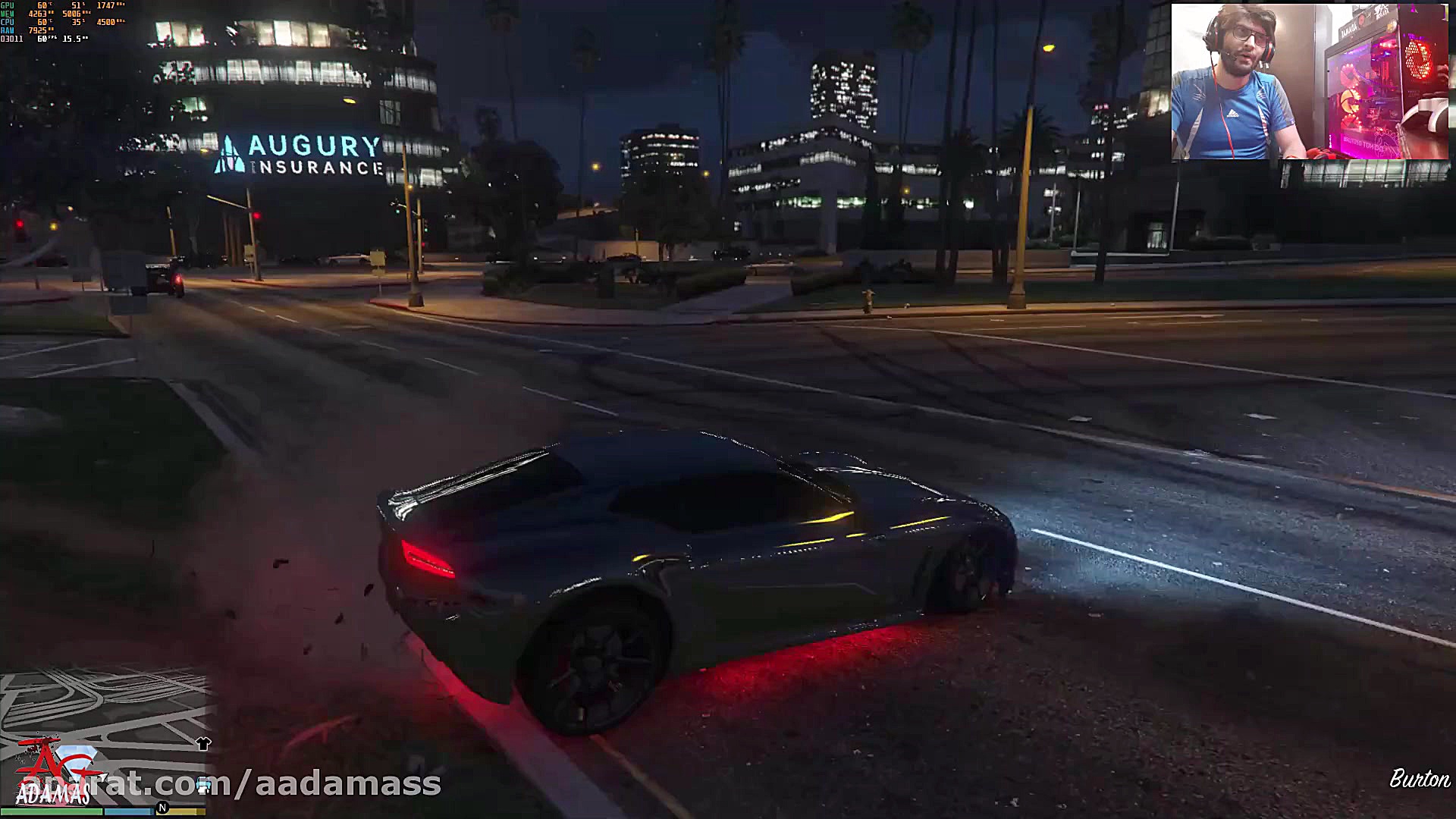 اسپرت کردن ماشین در GTA V و......