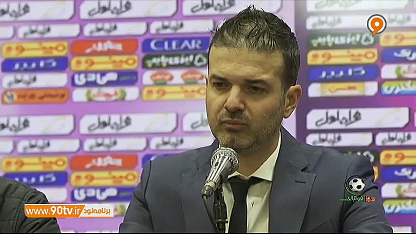 کنفرانس خبری استراماچونی و گل...