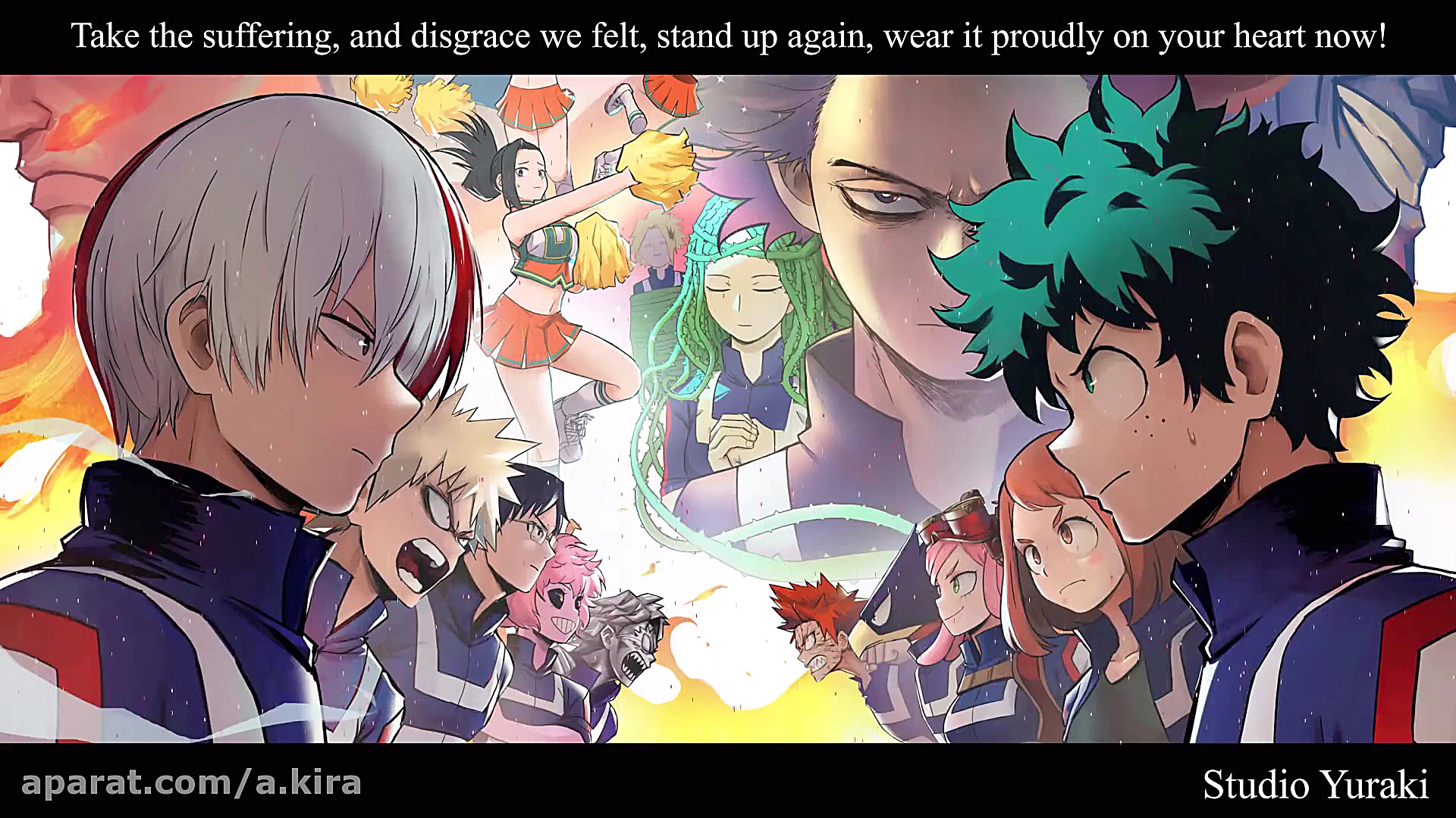 اوپنینگ سوم انیمه مای هیرو آکا...