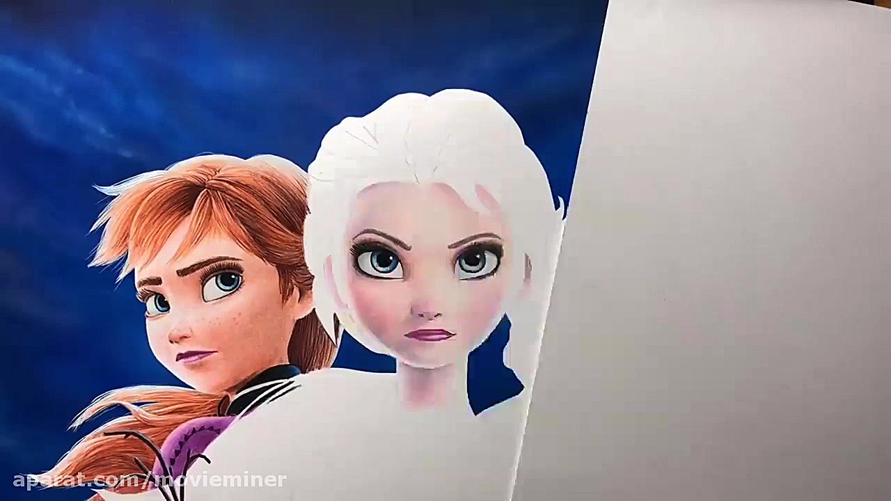 فروزن 2  نقاشی بسیار زیبا (تای...