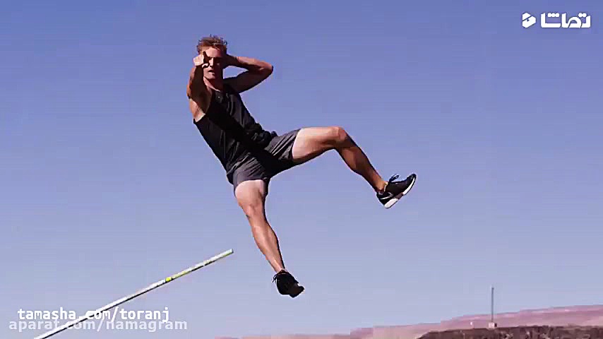 خفن ترین حرکات نمایشی حین سقوط...