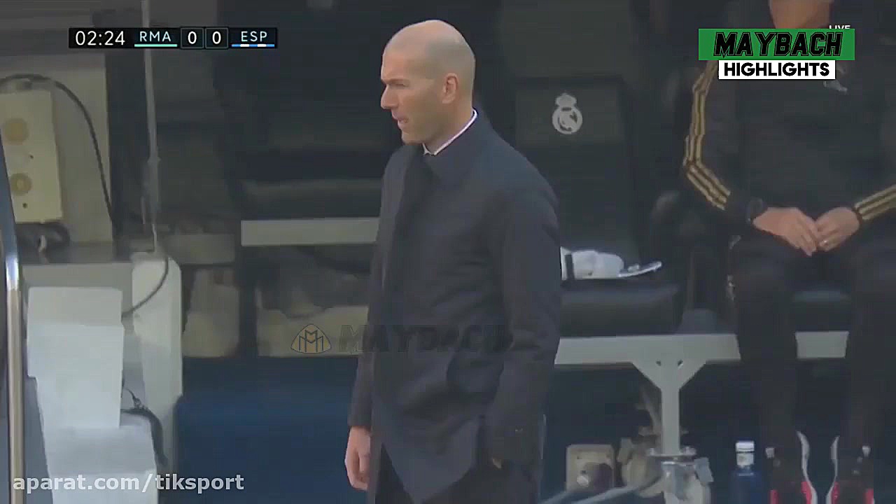 رئال مادرید 2  اسپانیول 0 ، هم...