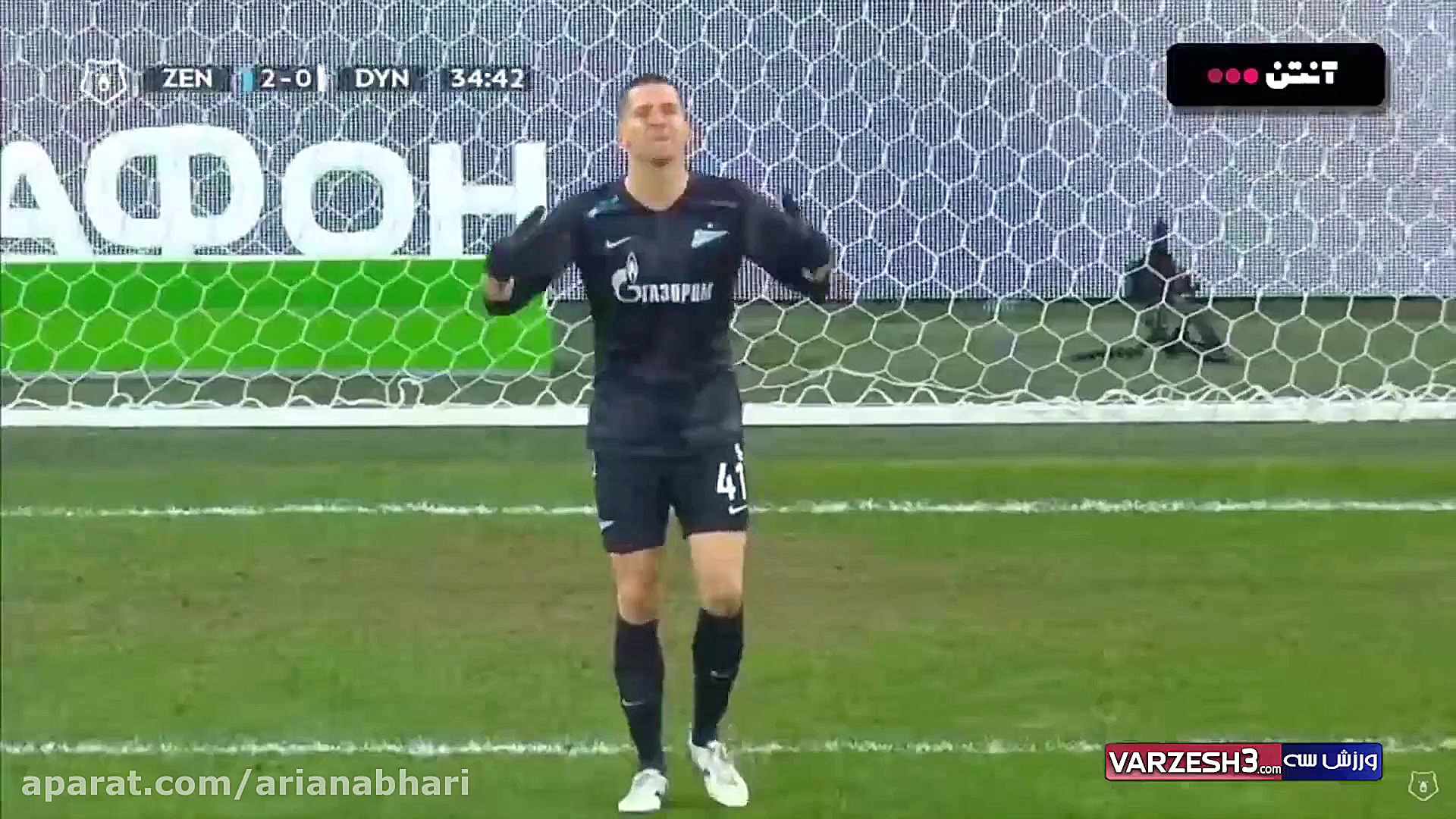 خلاصه بازی زنیت. (درخشش سردار...