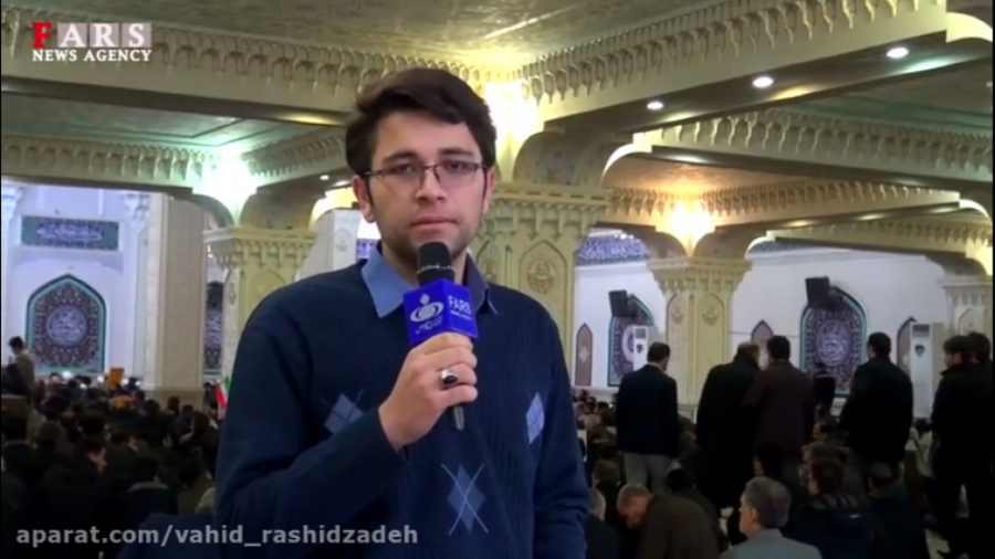 حماسه 9 دی گزارشگر وحید رشیدزا...