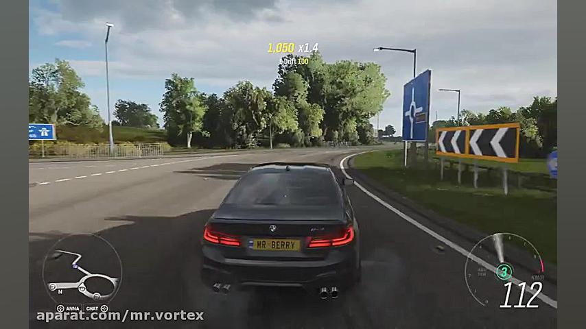 دریفت با m5 در forza horizon 4