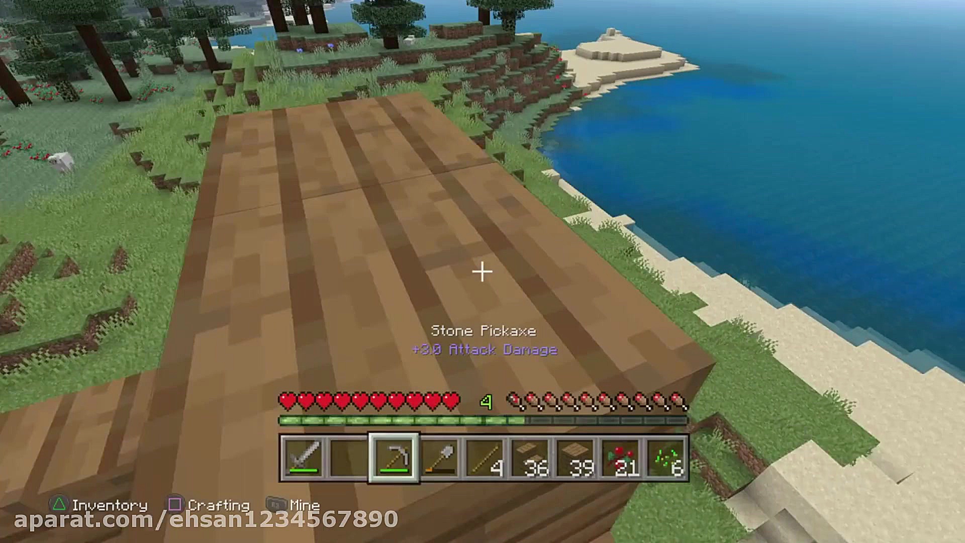 گیم پلی از بازی ماین کرافت سرو...