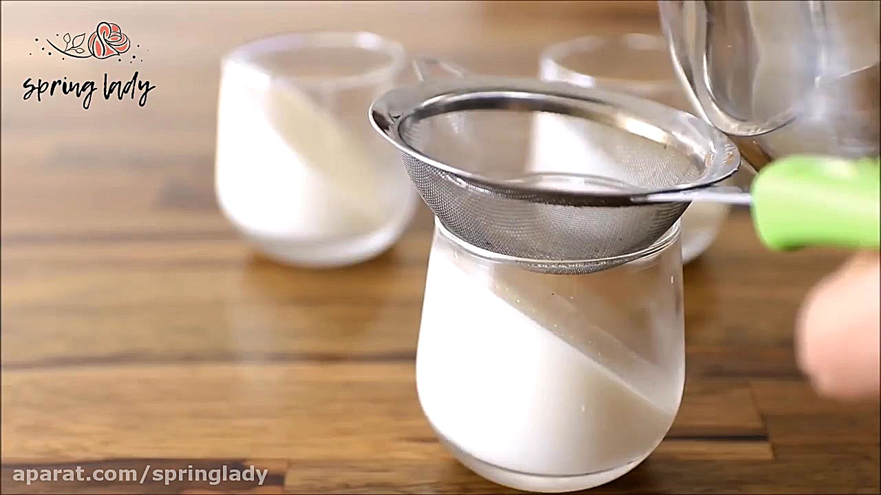 طرز تهیه کرم وانیل و شکلات