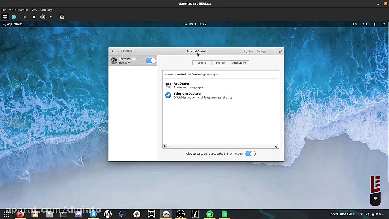 نگاه نزدیک به سیستم عامل المنت...