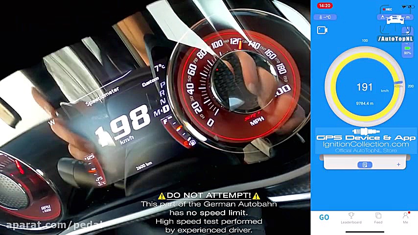 شتابگیری خشن داج چلنجر هلکت XR