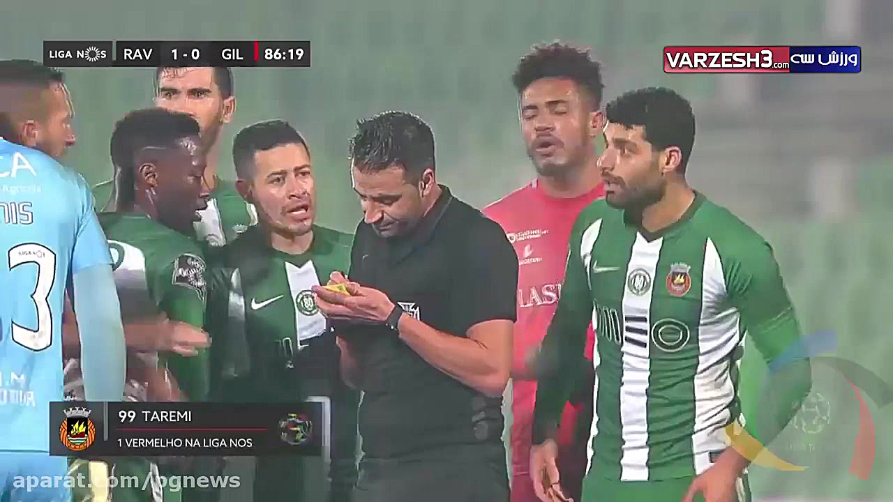 اعتراض شدید و اخراج مهدی طارمی