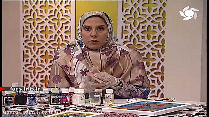 آموزش &quot; ویترای روی سفال &...