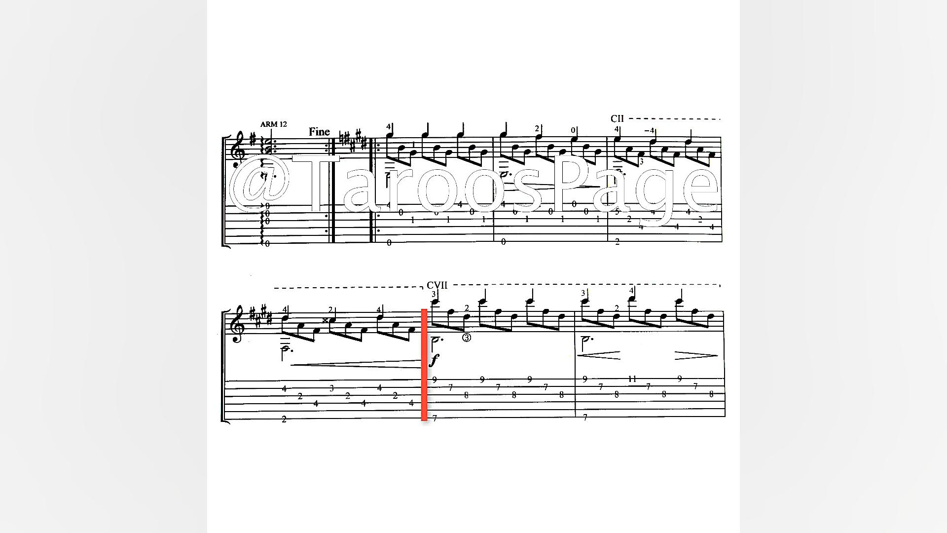 آموزش گیتار قطعه رومانس Romanc...