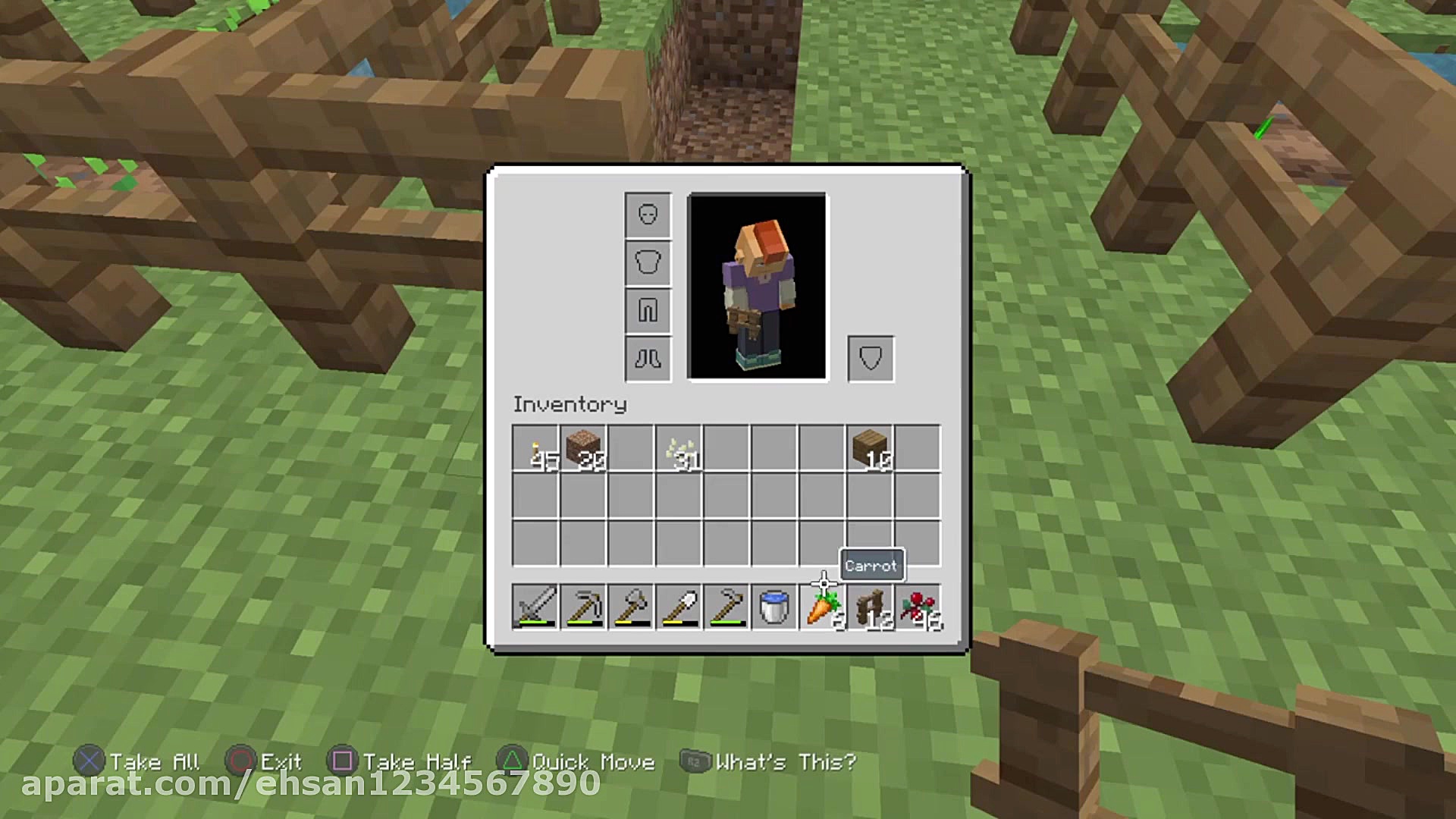 گیم پلی از بازی ماین کرافت سرو...