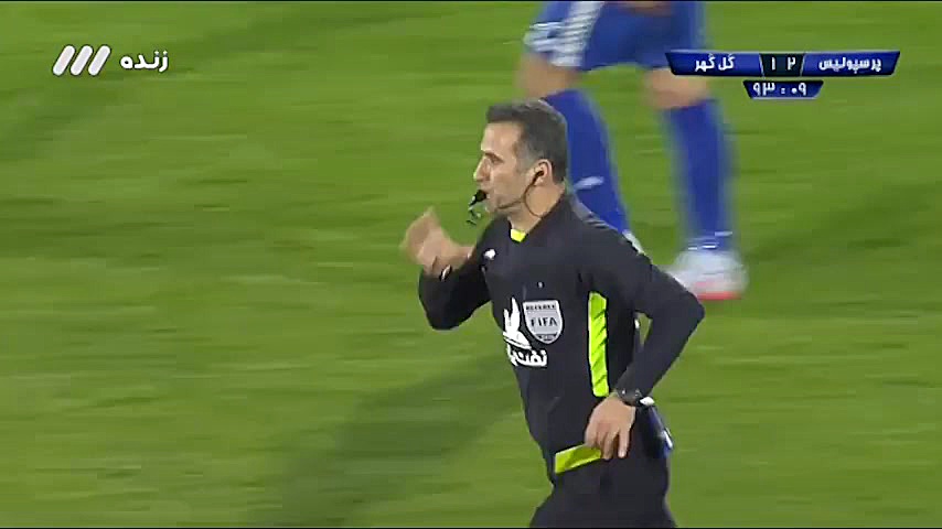 خلاصه بازی پرسپولیس 2 1 گل گهر...