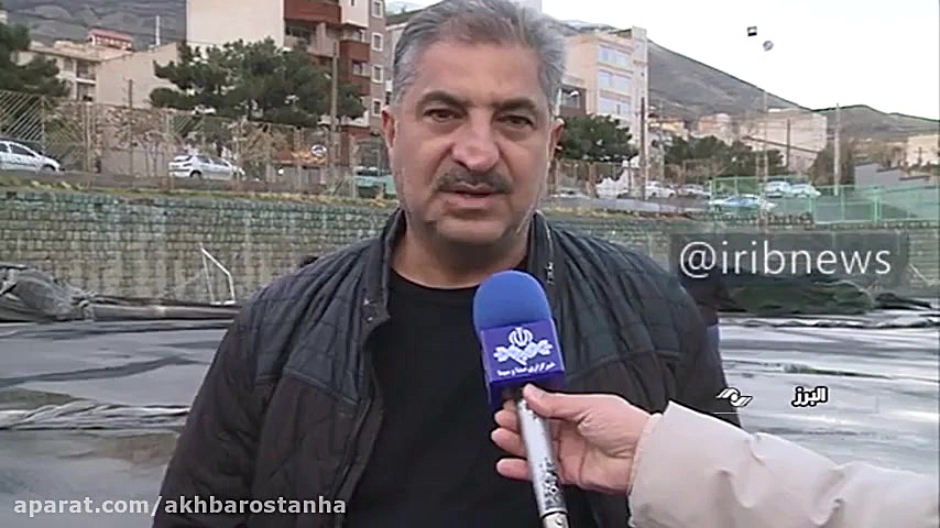 تخریب شبانه زمین فوتبال چپردار...