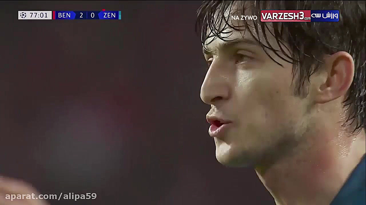 ضربه چکشی زیبای سردار آزمون