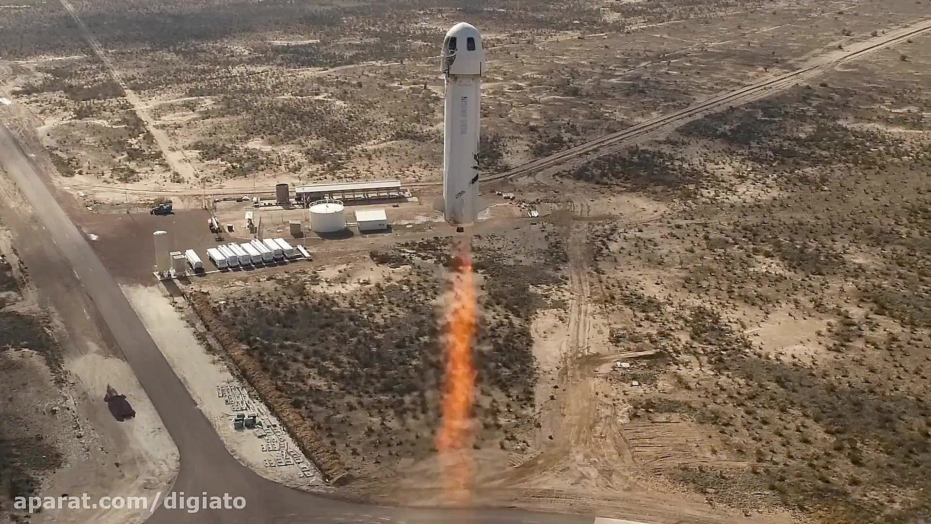 راکت New Shepard بلو اوریجین ب...