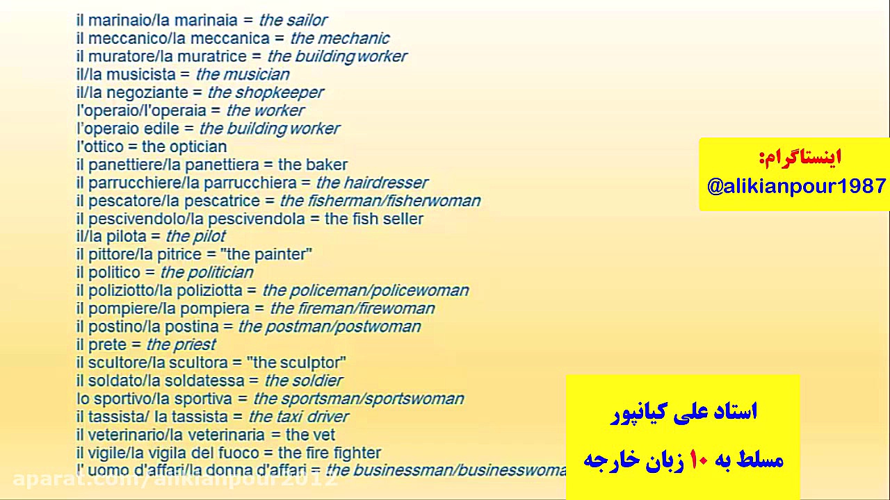 آموزش 100 % تضمینی زبان ایتالی...