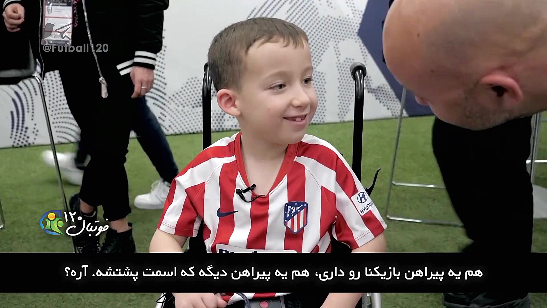 فوتبال ۱۲۰ | هوادار معلول لیور...