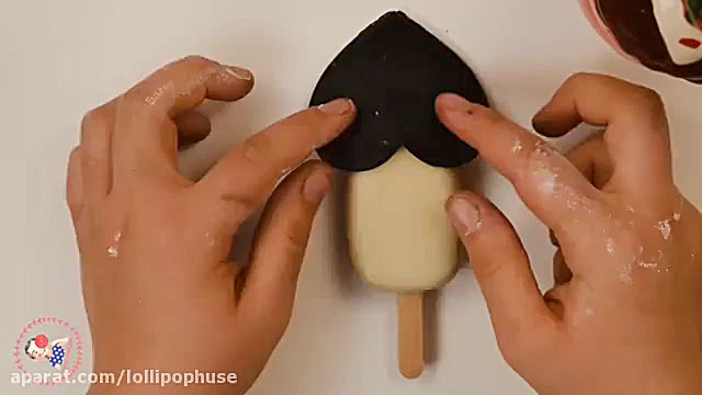 آموزش ساخت پاپ کیک سفید برفی