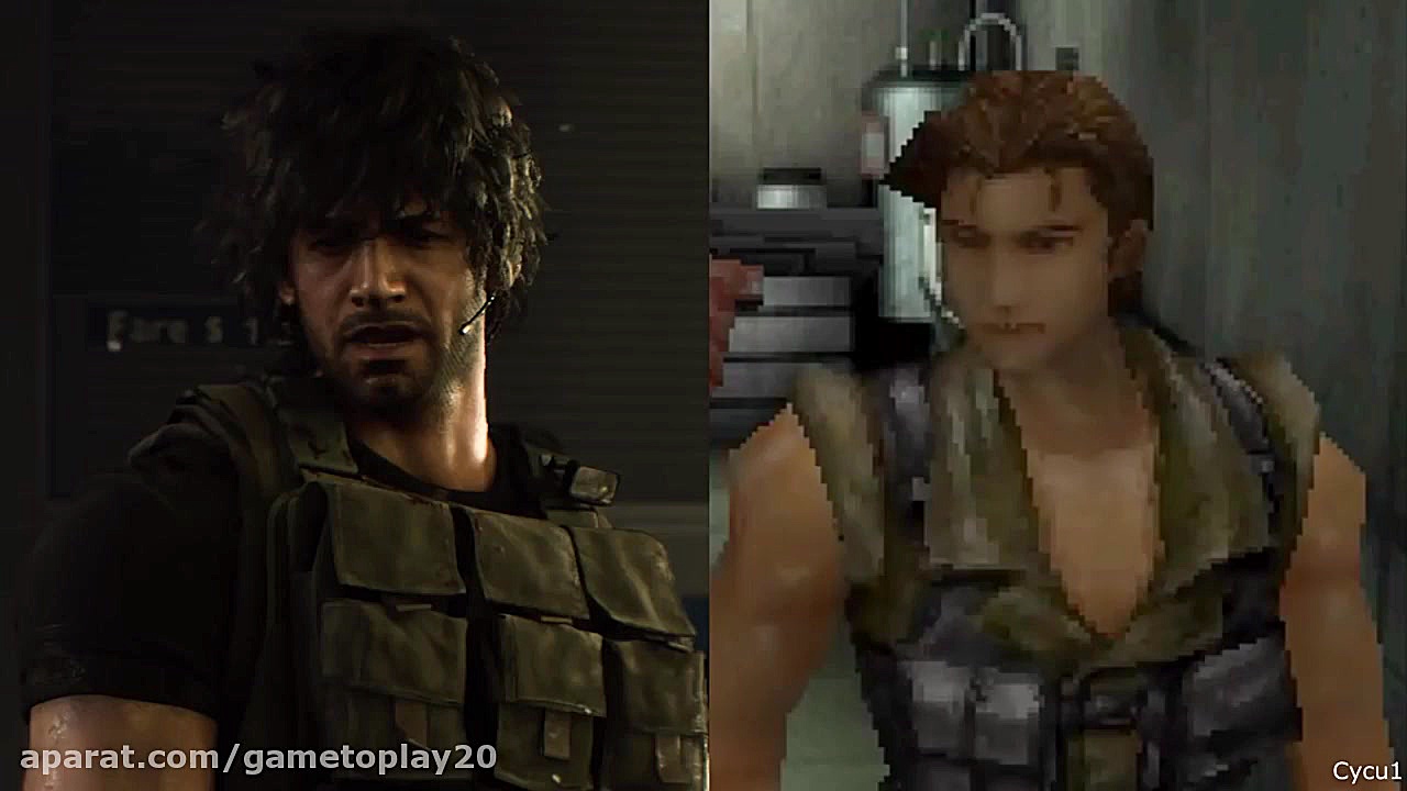 مقایسه کیفیت دو بازی Resident...