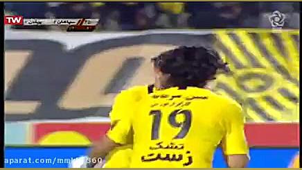گل دوم سپاهان به پیکان نورافکن