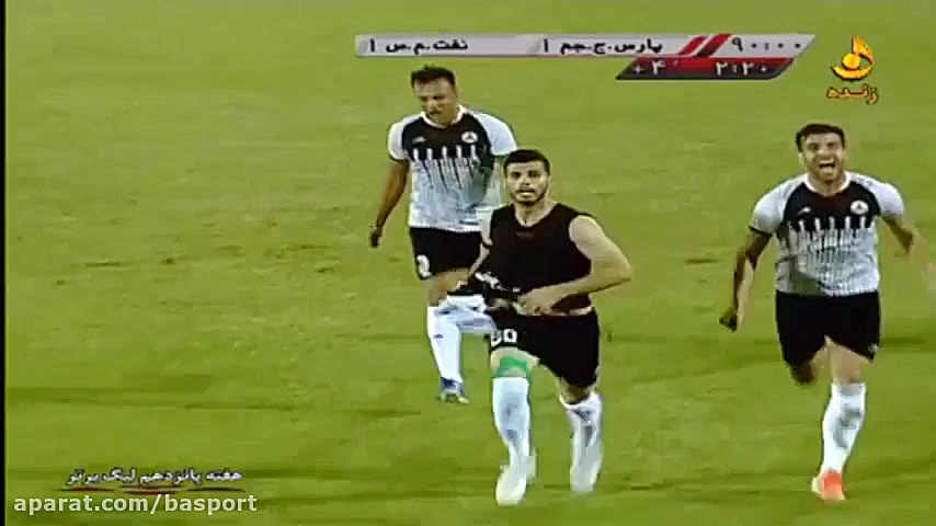 خلاصه بازی پارس جنوبی جم 1 1 ن...