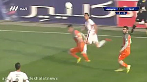 خلاصه بازی پرسپولیس  سایپا