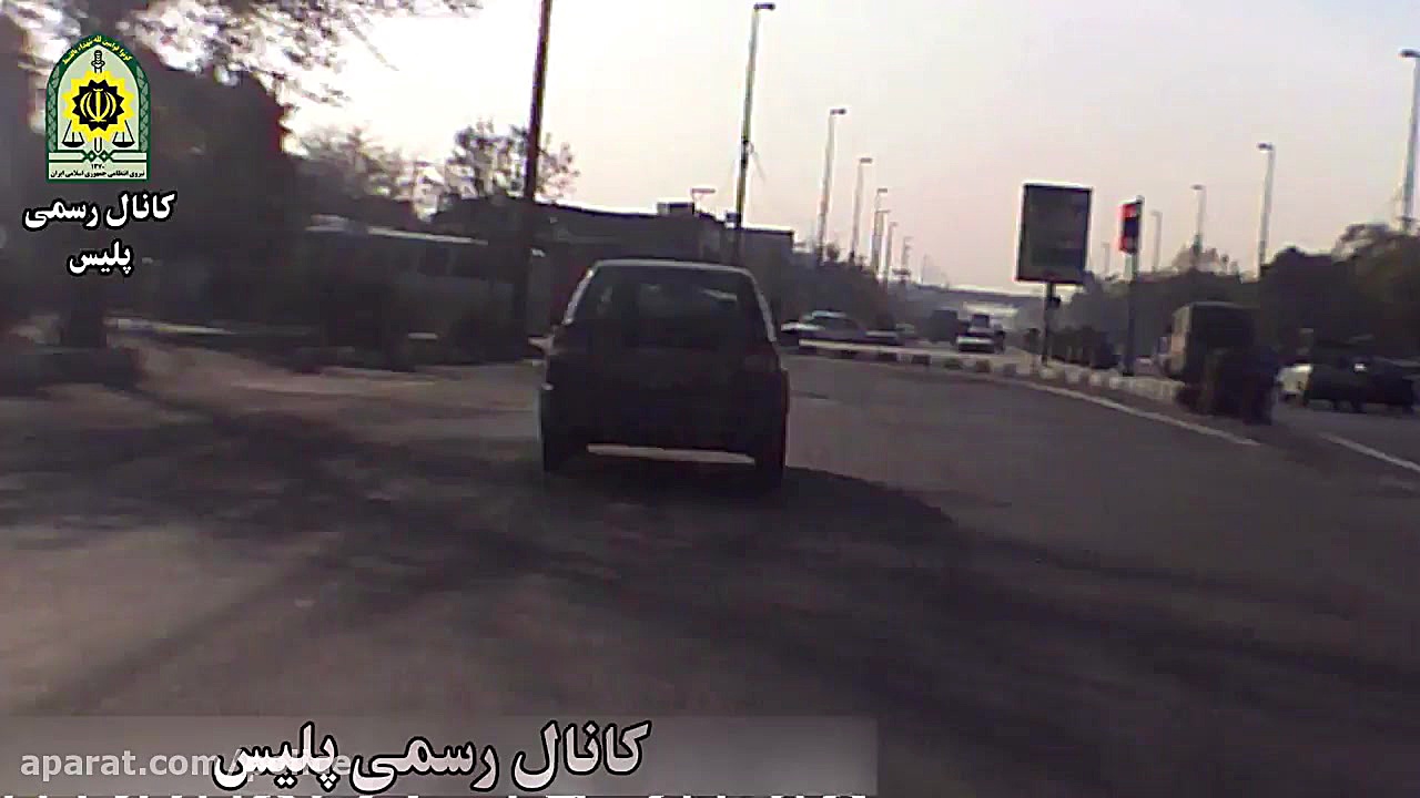 تعقیب و گریز پلیس با سارقان خو...