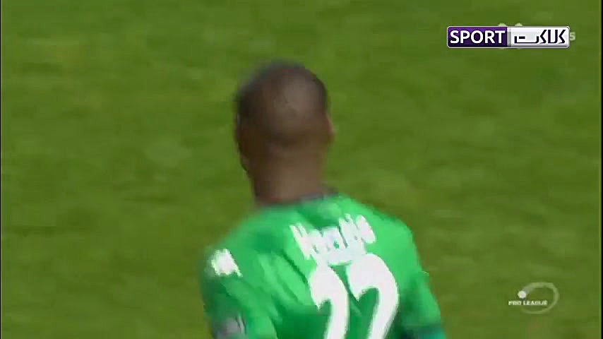 پاس گل قلی زاده در بازی مقابل...