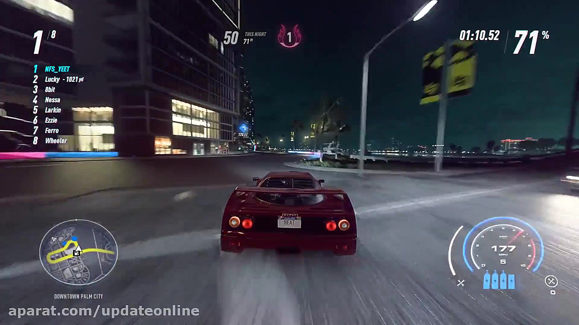 گیم پلی نید فور اسپید فراری اف...