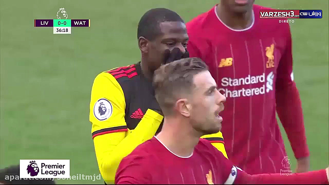 خلاصه بازی لیورپول واتفورد